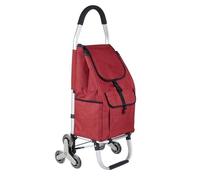Sac De Remplacement pour Chariot Sac de Chariot épais en Tissu Oxford Sac Remplacement pour Chariots Courses Stockage Facile(Rouge)