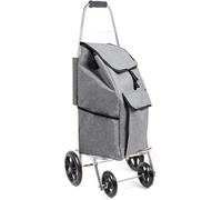 Sac De Remplacement pour Chariot Sac de Chariot épais en Tissu Oxford Sac Remplacement pour Chariots Courses Stockage Facile(Gris)
