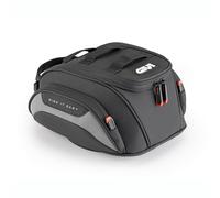 GIVI EASY01 Sac De Réservoir Tanklock 6L Noir En Polyester Avec Poches Latérales