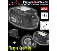 Sac De Réservoir Moto Tanklock Givi XS307 +BF03 Honda Transalp 700 08-12