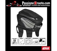 Sac De Réservoir Moto Xs304 Kawasaki Z750 Z1000 Z1000sx Versys Kle Er6n Er6f