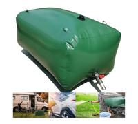 Sac de réservoir Pliable for réservoir d'eau de 20 à 1070 gallons avec valves et kit de débordement for Camping-Cars, Irrigation et prévention des incendies(2.5x1.5x0.71m/2650L/700gal)