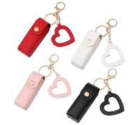 Sac De Rouge À Lèvres 4 Pièces, Mini Sac De Rangement, Sac De Rouge À Lèvres Portable, Sac De Rouge À Lèvres À La Mode Et Simple, Sac De Rouge À Lèvres Avec Miroir