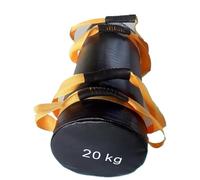 Sac de Sable Fitness 5-30kg Poids Robuste Sand Power Sac Force Formation Entraînement Fitness Exercice à Sable Build Building Gym Sandbag(20KG)