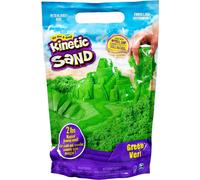 Spin Master Kinetic Sand, 907 g (2 lb) de Kinetic Sand vert pour mélanger, modeler et créer, à partir de 3 ans, Jeu de sable