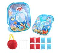 Sac De Sable Pliable Double Face 3 En 1 Pour Enfants, Ensemble De Jouets D'intérieur Et D'extérieur, Amusant Et Sportif, Cadeau