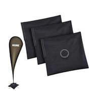 Sac de sable pour drapeaux, drapeaux, sac de sable, 3 x poids de sable de base de drapeau à plumes | Chargez des accessoires sûrs pour les entreprises intérieures ou extérieures - les affaires et les