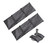Sac de sable pour parasol de plage - Réutilisable et résistant aux intempéries | Sac de sable pour base de parasol de plage - Pour jardin, camping, terrasse, pique-nique, jardin, jardin, jardin