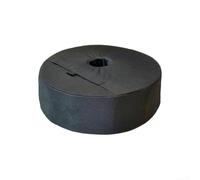 Sac de sable rond de 45,7 cm de diamètre pour système de pondération de parapluie compatible avec les supports décalés et cantilever Ouverture latérale