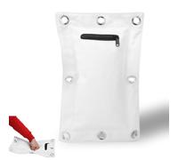 Sac de Sable, Sac de Boxe Mural, Wing Chun Wall Canvas Punch Cible de Sac de Sable Vide avec Fermeture à glissière, Sac de Sable Mural de Boxe Cible de Sac de Sable(S)