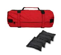 Sac de Sable,Sac Lestage Lot de 4 sacs de sable lourds for haltérophilie, équipement de boxe et de fitness(3)