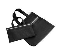 Sac de salle de bain 2 pièces avec fermeture éclair - Sac de salle de bain pour voyage - Pour shampooing, crème solaire, maquillage, gym, voyage, camping, dortoir d'étudiant, collège, chambre à