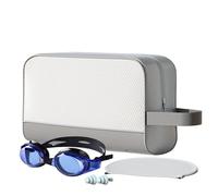 Sac de salle de gym, station de fitness pour femme, sac de gym, sac de toilette, sac de rangement étanche, organisateur de maquillage, grande capacité, accessoires de voyage, Sac à brouillard, Voir