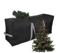Sac de sapin de Noël - Organisateur de rangement étanche pour appartement, conteneur robuste avec fermeture éclair, fonction d'économie d'espace, rangement à domicile pour garage, dortoir, salon 64,96