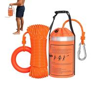 Sac de sauvetage en corde à lancer - Équipement de sécurité portable pour canoë, ligne flottante haute visibilité | Outil de récupération d'urgence pour les guides du personnel, les instructeurs de ka