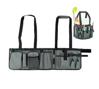 Sac de seau de pêche, organisateur de seau de pêche - Organisateur d'outils de seau de pêche,Sac de canne à pêche, support de canne et de pince, sac à outils pratique pour accessoires de pêche en tiss