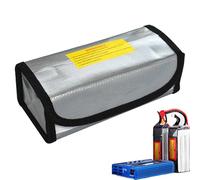 Sac de sécurité de la Batterie, Sac de Batterie pour Le Stockage - Porte-Batterie Ignifuge du Garde imperméable Transport - Sac de Transport de Rangement sûr pour Le Camping Quotidien en Voyage