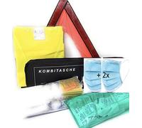 Sac de sécurité multifonctions 4 en 1 pour voiture, avec gilet de signalisation, kit de premiers secours, triangle de signalisation - Safelight de MR-Style