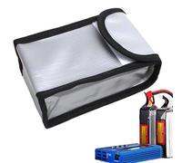 Sac de sécurité pour batterie avec protection de rangement, boîte de sécurité portable résistante à l'usure pour le transport, récipient de charge robuste pour une protection sécurisée de la batterie