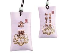 Sac de sel spirituel bouddhiste, talisman chinois classique - Collier bouddhiste de Chine, talisman chinois classique et collier bouddhiste pour l'espoir et la protection