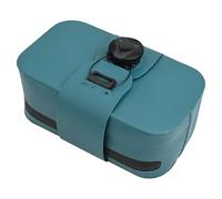 Sac de selle de vélo écologique avec construction imperméable et loquet pivotant facile d'accès pour plus de commodité (bleu)