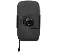 Sac de selle de vélo extensible léger avec protection imperméable et verrou rotatif, conçu pour la stabilité et un accès facile aux essentiels (noir)