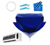 Sac de service pour climatiseur - Kit de nettoyage pour climatiseur | Sac de nettoyage Split AC, couvercle, couvercle d'unité de conditionnement étanche, avec tuyau et panneau d'insertion, service de