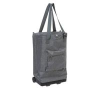 Sac de shopping pliable 2 roulettes 30 L gris - 5five Simply Smart
