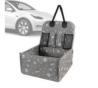Sac de siège de voiture pour petits chiens, Sac de siège de voiture pour chiots, avec poches porte-siège auto pour chiots | Sangle réglable, siège de voiture paire