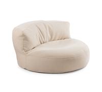 Sac de siège LUMALAND avec housse en tissu en peluche Teddybag intérieur Bean...