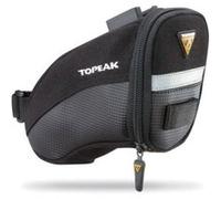 Sac de siège Topeak Pack Aero Wedge QuickClick Petit 0,66L Noir Noir G