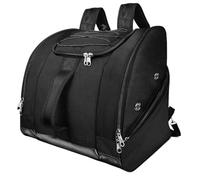 Sac de Ski en Plein air, Sac Bottes Snowboard, étanche Grande capacité for Casque, d'équipement, à Dos Sac à Dos de Chaussures de Ski(Black)