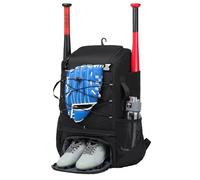 Sac De Softball - Sacs Pour Battes De Baseball | Cintre De Clôture Pour Batte De Basebal , Sac À Dos De Basebal Léger Avec Compartiment À Chaussures, Support Avec Compatiment À Chaussures, Sa