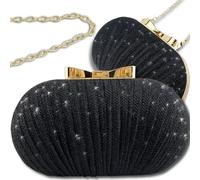 Sac de soirée à paillettes pour femmes Sac à bandoulière élégant en forme de coquillage