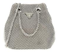 Sac de soirée - GUESS - Zalina Mini Pouch - Argenté - 14x15x10 cm - Bandoulière réglable