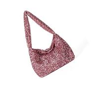 Sac de soirée pour femme élégant sous les bras Sac à main tendance à paillettes Aisselle Shopping Sortir ensemble Styles coréens Épaule Femmes Aisselle Styles coréens Sac à main Tout assorti épaule