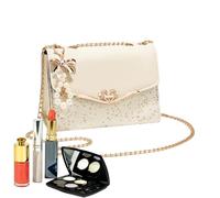 Sac de soirée - Sac à main à paillettes pour mariage | Sac à main tendance avec cadre métallique de luxe, petit sac à main tendance décoré, transporteur de fête en pierres précieuses, soldat bo, (With