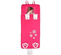 Sac de Sommeil pour Enfants Mignon cartographie Douce et Confortable Mat de Sieste pour garçons et Filles 55x24 Sac Couchage Portable pour la garderie Tapis