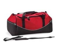 Sac de sport 55L TEAMWEAR HOLDALL - QS70 - rouge - blanc - noir G