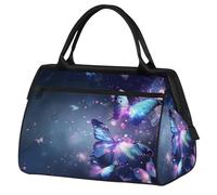 Sac de sport à motif papillon pour homme et femme - Sac fourre-tout imperméable pour voyage, gym, week-end, voyage - A-079 - 38,6 x 21,1 x 29,5 cm, A-079, 15.2x8.3x11.6 in