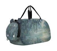 Sac de sport à porter pour garçons, sacs de nuit pour tout-petits, sacs de voyage pour filles, sac fourre-tout pour enfants, sac de sport, imprimé Auguste Renoir, jeune femme, Impression Claude Monet