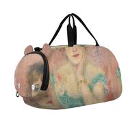 Sac de sport à porter pour garçons, sacs de nuit pour tout-petits, sacs de voyage pour filles, sac fourre-tout pour enfants, sac de sport, imprimé Auguste Renoir, jeune femme, Peinture portrait Renoir