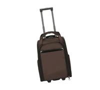 Sac de Sport à roulettes, Multifonction, poignée télescopique, Portable, for vêtements, Valise for W nd, Voyage d'affaires, Pique-Nique pour Le Camping, Les Sports(Brown)