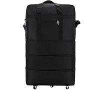 Sac De Sport à roulettes Valise Pliable Extensible De Capacité avec Roues Rotatives à 360 ° Sac De Voyage Multifonctionnel étanche Oxford à roulettes pour Hommes Femmes Voyage d'affaires