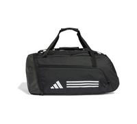 Adidas Mixte Essentials 3-Stripes Duffel Bag, Black/White, M
