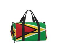Sac de sport avec compartiment à chaussures Motif drapeau de la Guyane