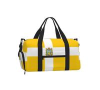 Sac de sport avec compartiment à chaussures Motif drapeau de Stavropol Krai