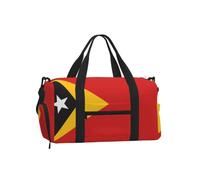 Sac de sport avec compartiment à chaussures Motif drapeau du Timor-Leste