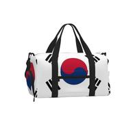 Sac de sport avec compartiment à chaussures Motif drapeau national de la Corée du Sud