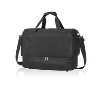 Sac de sport avec compartiment à chaussures, noir